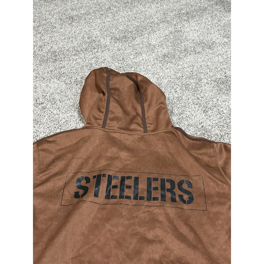 Nike Sweatshirt Size XL Pittsburgh Steelers Salute to Service Brown Hoodie 2023